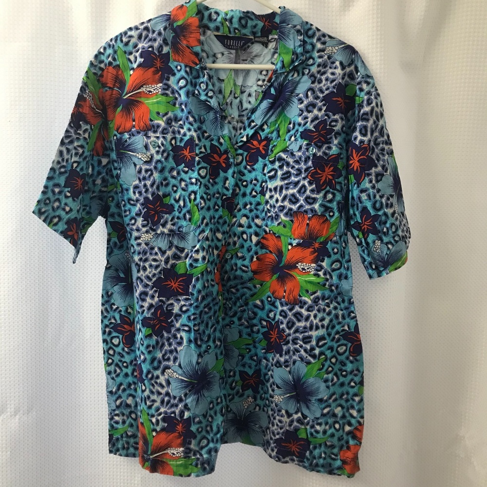 Vintage Hawaiian-style Shirt